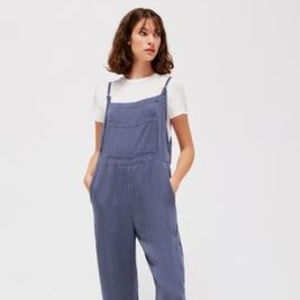 LACAUSA HARPER PINSTRIPE OVERALLS